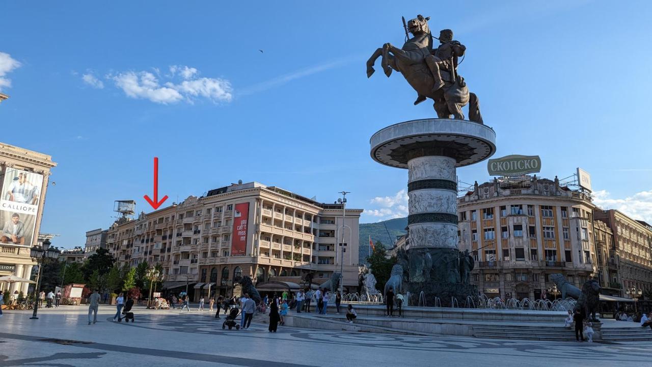 Main Square Apartment - Skopje Bagian luar foto